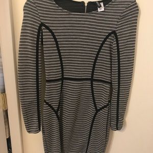 Black and white dress